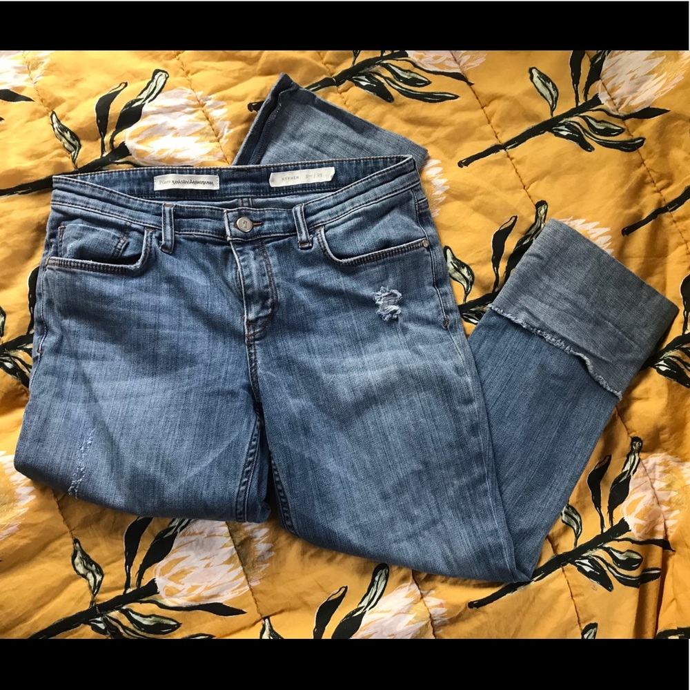Pilcro and the letterpress hyphen jeans
